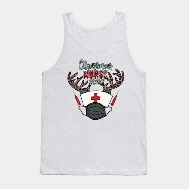 Christmas nurse crew Tank Top by Satic